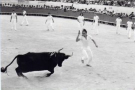 Segren sur Chomel à Arles en 1983 (Col. Robert Faure)