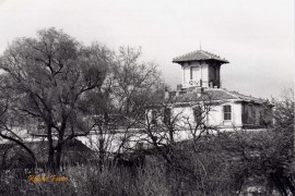 Le belvédère de Praviel en 1973 Photo © Robert Faure