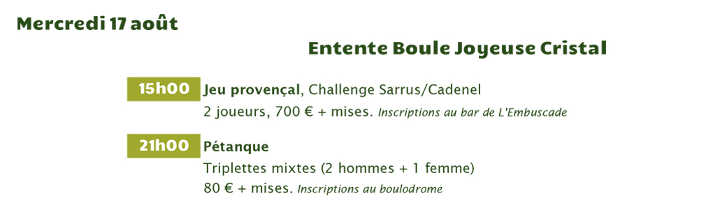 5_Mercredi 17 aout 2016_Prog_boules