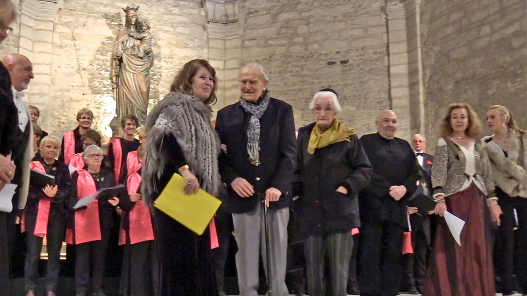 Avec les membres d'honneur, André Guigon et Jannick Molimard