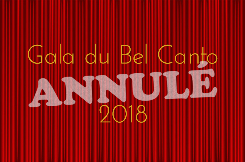 You are currently viewing Le Bel Canto annule son gala