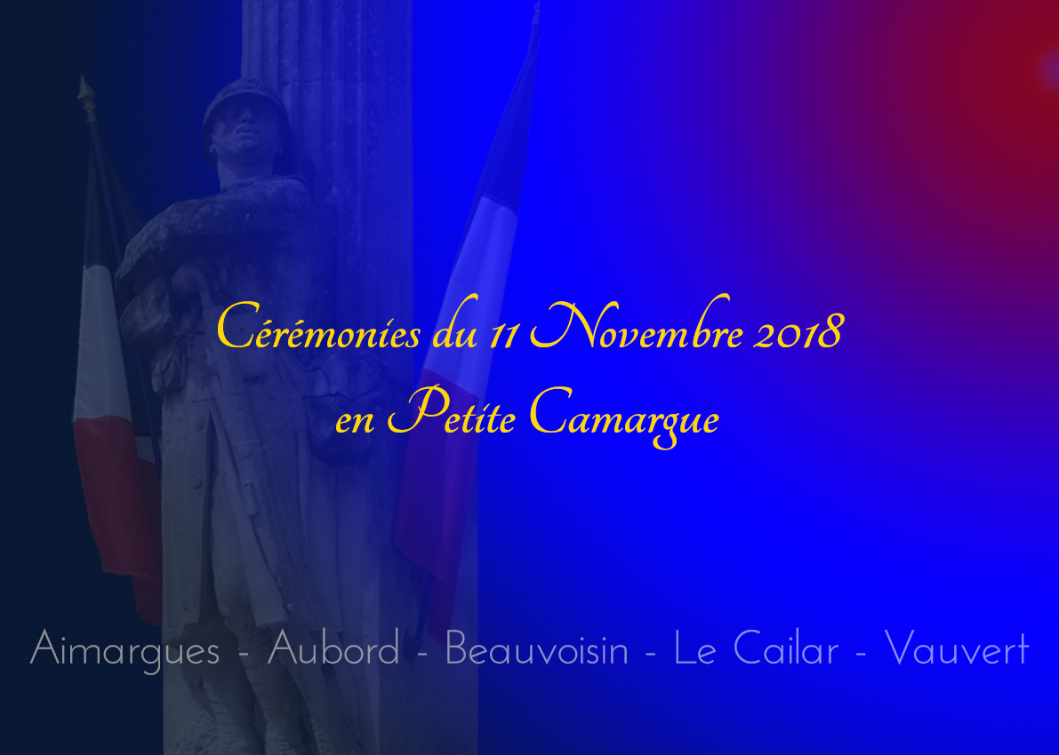 Lire la suite à propos de l’article Les cérémonies du 11 novembre en Petite Camargue