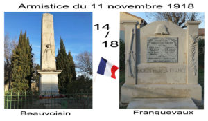 Lire la suite à propos de l’article Beauvoisin Franquevaux : 14/18 Mémoire des Hommes