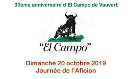 El Campo,  Grande journée de l’aficion dimanche 20 octobre