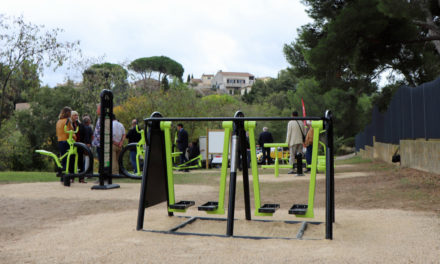 Un parcours de santé et de fitness au Parc du Castellas