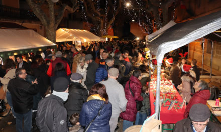 Un monde fou pour le marché de Noël du Cailar