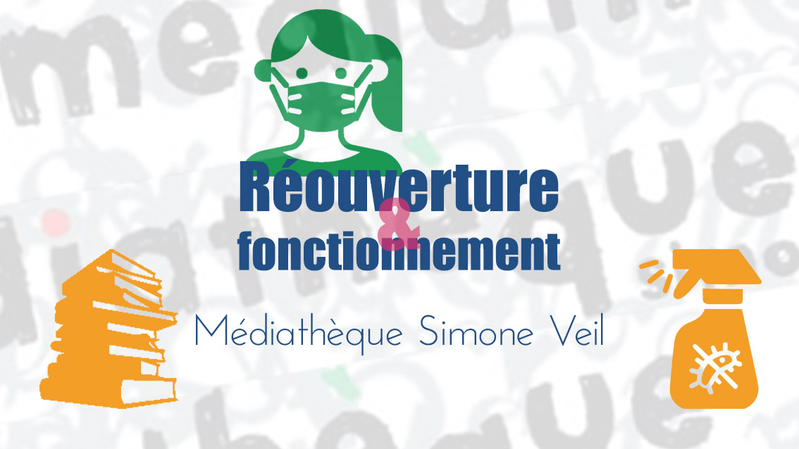 Lire la suite à propos de l’article La médiathèque Simone Veil rouvre ses portes ce mardi