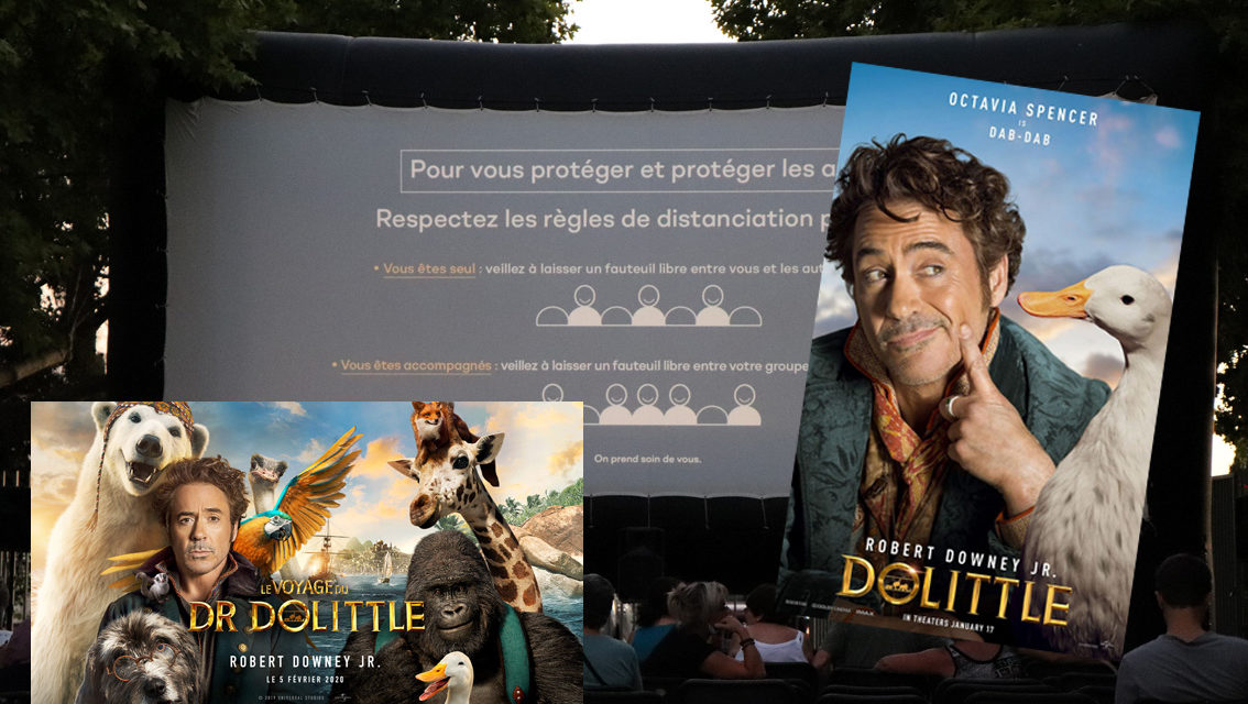 Cine Plein Air Le Voyage Du Dr Dolittle Aux Arenes De Gallician Dimanche Soir Voir Plus