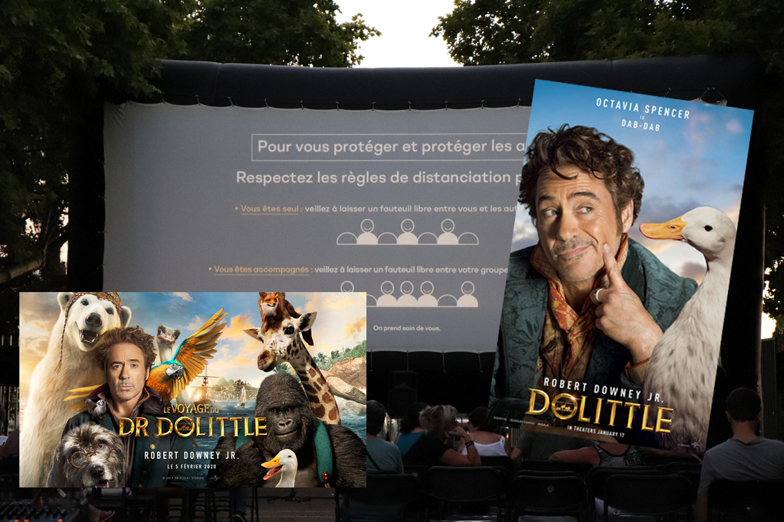 Lire la suite à propos de l’article Ciné plein air : « Le voyage du Dr Dolittle » aux arènes de Gallician, dimanche soir