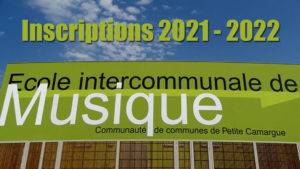 Lire la suite à propos de l’article Inscriptions des nouveaux élèves à l’école de musique Rentrée 2021/2022