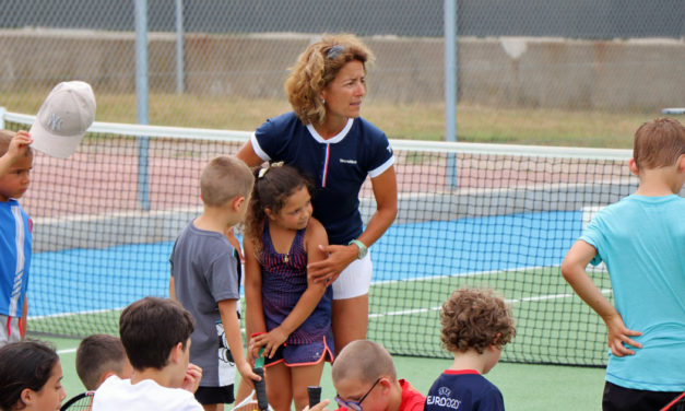 Patricia Ouellet, nouvel entraîneur du Tennis club de Vauvert