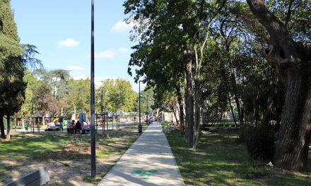 Le jardin Molines, magnifique parc public, préfigure le renouvellement urbain de Vauvert