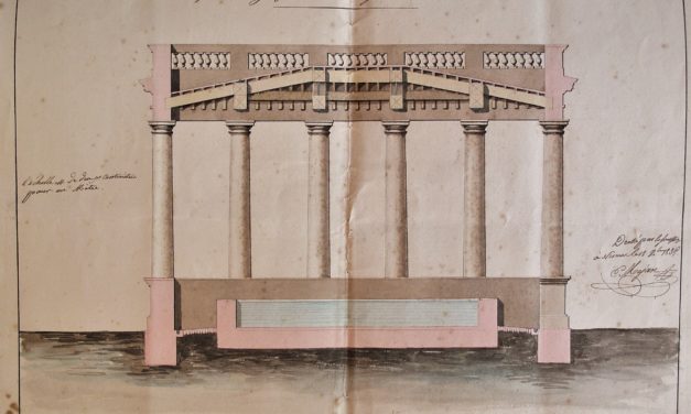 PROJET D’UN LAVOIR A CONSTRUIRE A BEAUVOISIN EN 1835