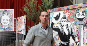 Lire la suite à propos de l’article Le peintre Vauverdois Teddy Drapp mélange street art et traditions taurines