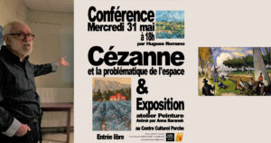 Vauvert : Hugues Romano livre les secrets de la peinture cinétique de Cézanne