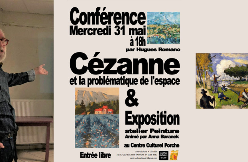 Vauvert : Hugues Romano livre les secrets de la peinture cinétique de Cézanne