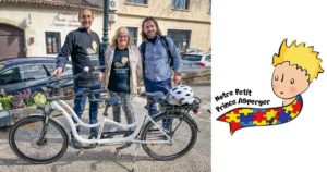 Lire la suite à propos de l’article L’association « Notre Petit Prince Asperger » met à disposition deux vélos tandem HugBike