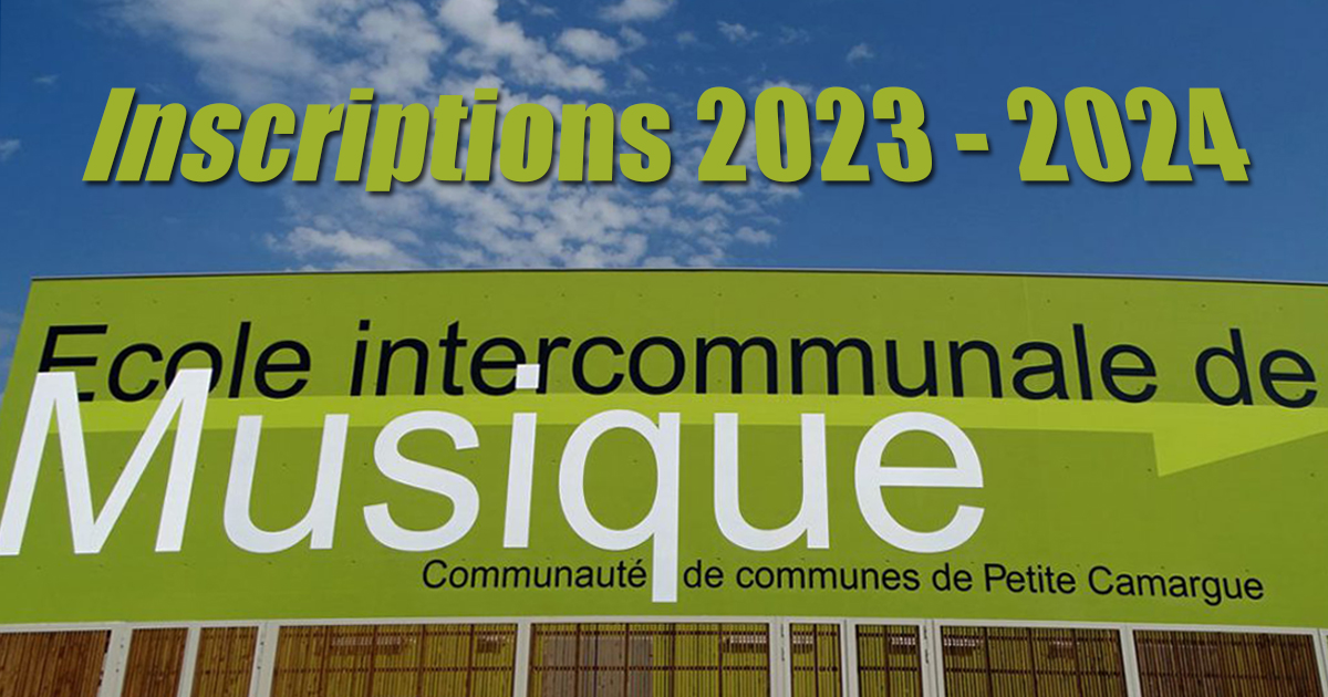 You are currently viewing École de musique de Petite Camargue : Ouverture des inscriptions 2023/2024