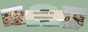 Lire la suite à propos de l’article Journées du Patrimoine Beauvoisin-Franquevaux