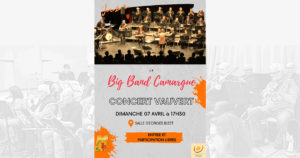 Le Big Band revient à la Salle Bizet de Vauvert, le dimanche 7 avril à 17h30