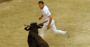 Contre-piste La chronique Bouvine de Marie-France SabatiéSommières : Concours de manades, trophée des As