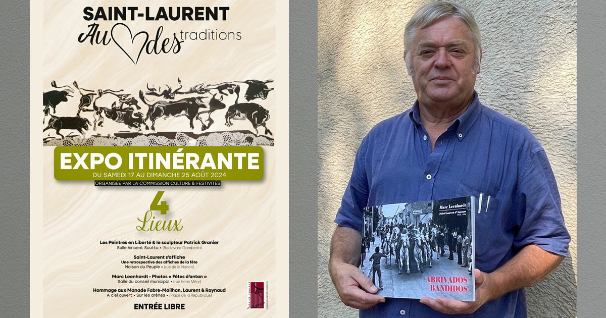 Lire la suite à propos de l’article « Saint-Laurent au cœur des traditions »<br>Expo itinérante du samedi 17 au dimanche 25 août</br>