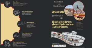 Rencontres des Cultures Taurines ce week-end à Castries