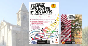 Lire la suite à propos de l’article Festival  « Des Notes et des Mots » à Saint-Laurent d’Aigouze du 16 au 18 mai 2025