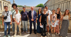 Lire la suite à propos de l’article Le collège à l’honneur lors du concours de la Résistance