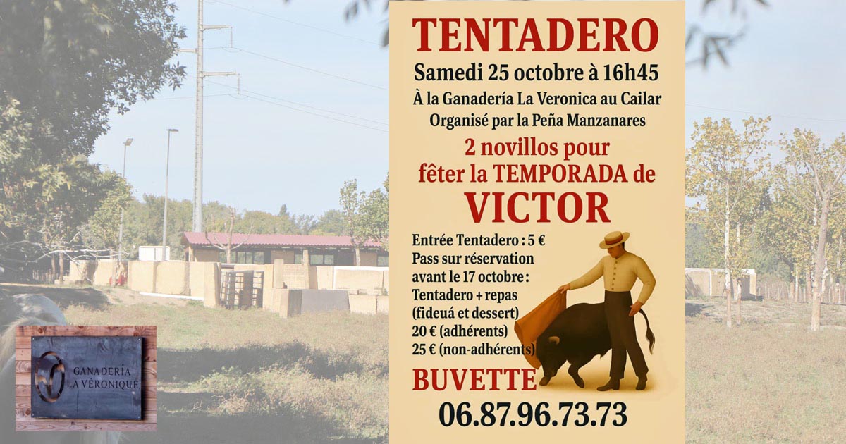 Lire la suite à propos de l’article La Peña Manzanares fête la temporada de Victor