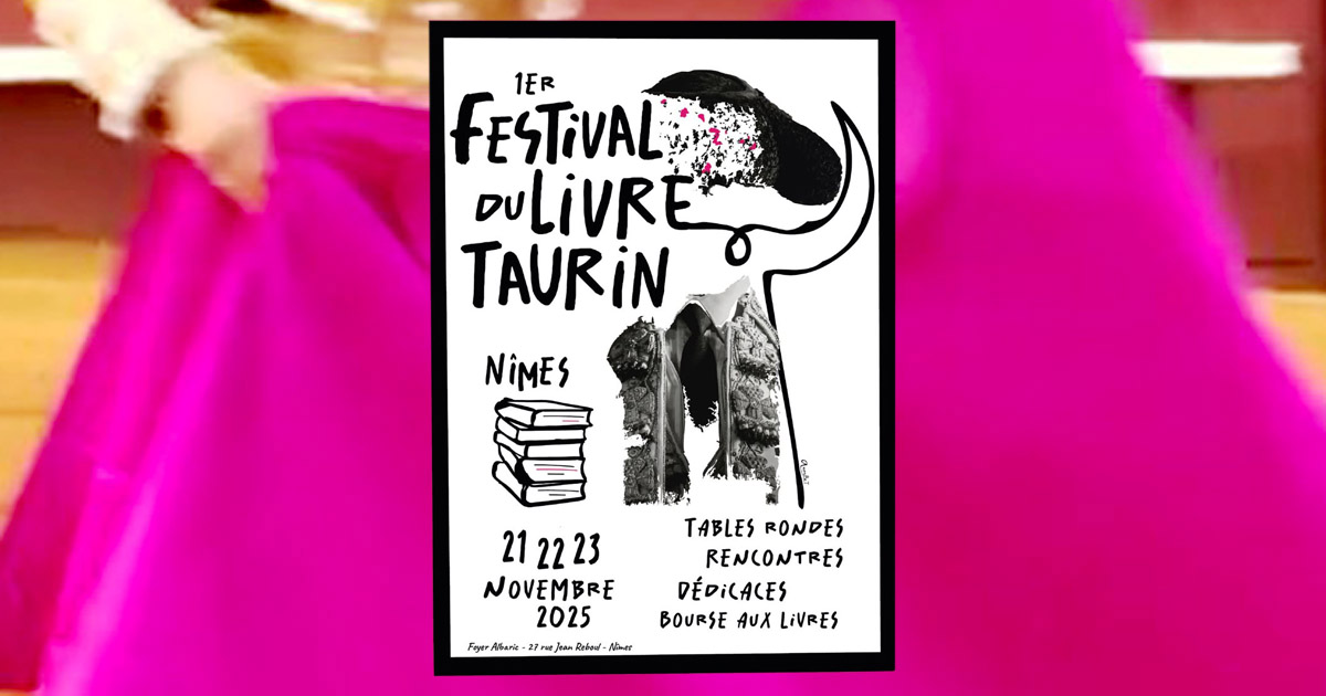 Lire la suite à propos de l’article Premier Festival du livre taurin à Nîmes