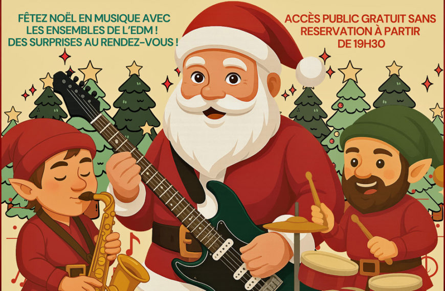 Concert de Noël avec l’École Intercommunale de Musique de Petite Camargue