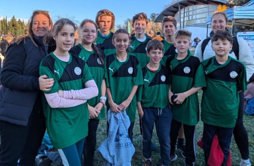 Le collège a participé au cross départemental à Rodilhan