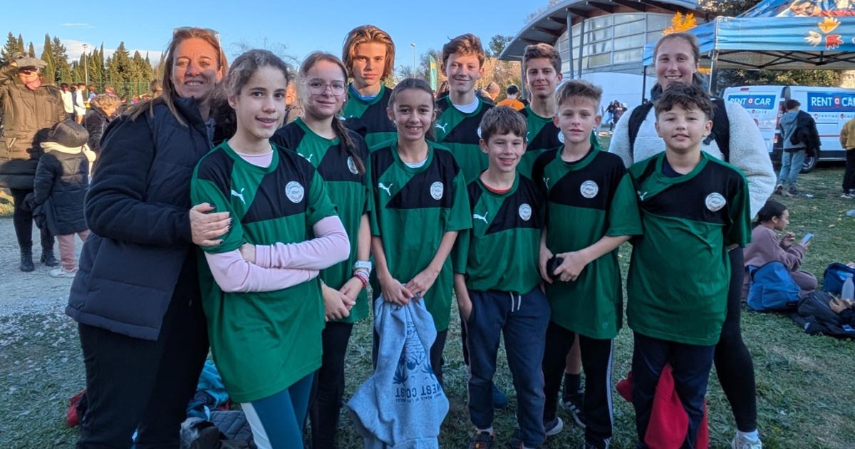 Le collège a participé au cross départemental à Rodilhan