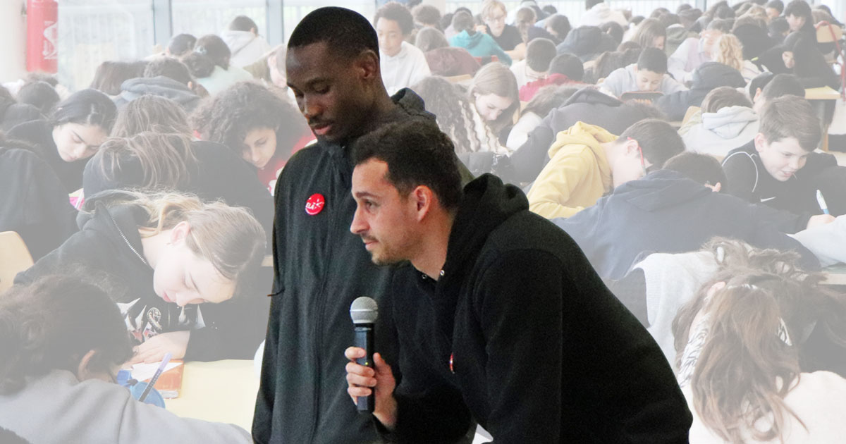 Deux joueurs du Nîmes Olympique au collège La Vallée…