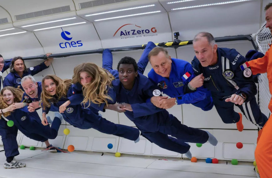 Astronaute d’un jour au collège