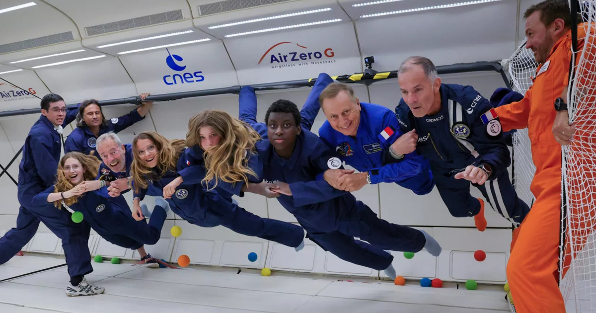Astronaute d&rsquo;un jour au collège