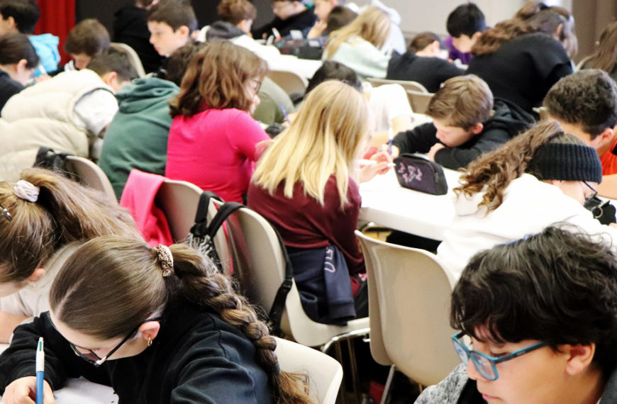 La salle Bizet a accueilli la dictée francophone