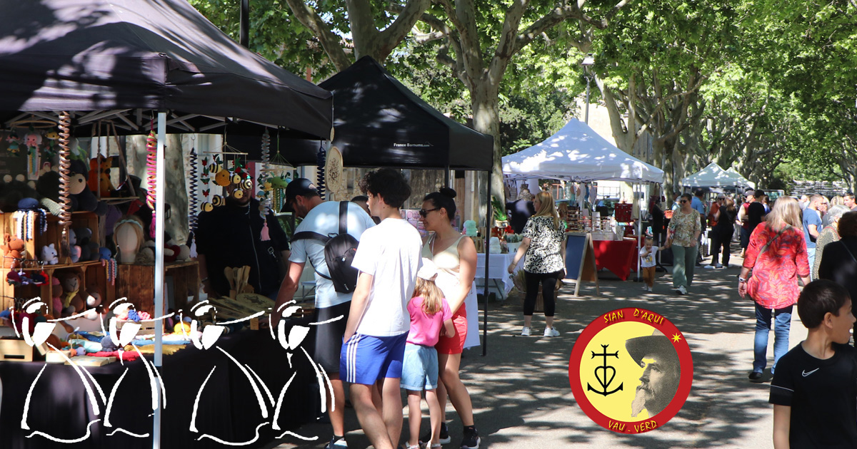 Lire la suite à propos de l’article Vendredi 1er mai : Marché provençal de Sian d&rsquo;Aqui
