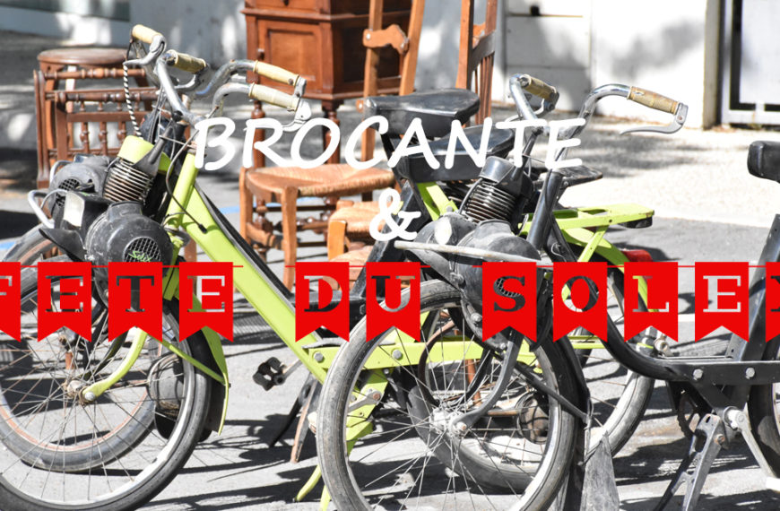 Brocante & Fête du Solex à Saint-Laurent d&rsquo;Aigouze