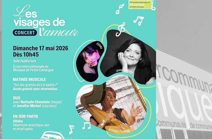Matinée musicale ce dimanche à l’école de musiqueLes visages de l’amour