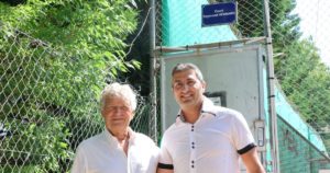 Court tennis Raymond Hébrard