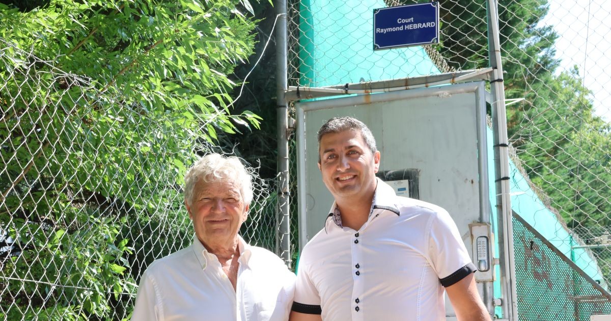 Court tennis Raymond Hébrard