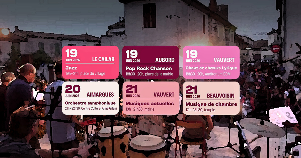You are currently viewing Fête de la musique 2026 : Demandez le programme