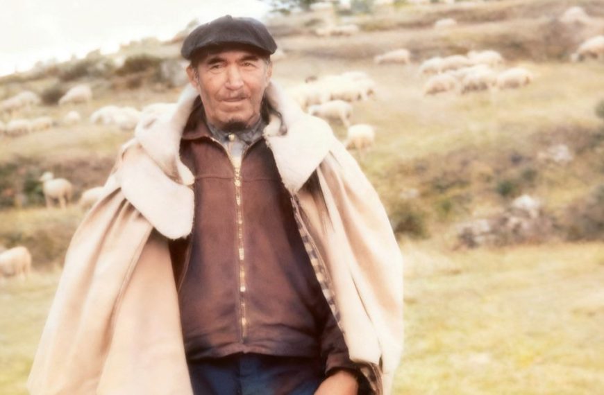 Edmond Sarran, berger aux Laupies