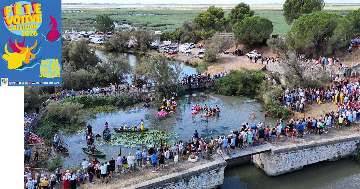 Fête votive de Gallician du 21 au 26 juillet…