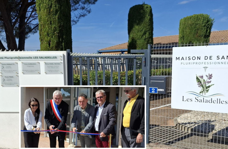 Aimargues inaugure son nouveau pôle de santépour renforcer l’accès aux soins de proximité