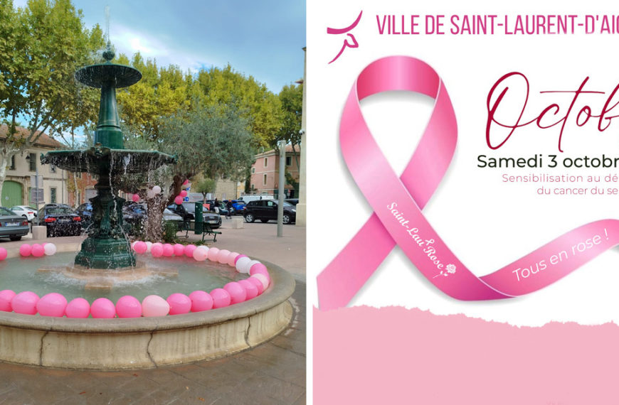 Octobre Rose : Une matinée de sensibilisation à Saint-Laurent-d’Aigouze ce samedi