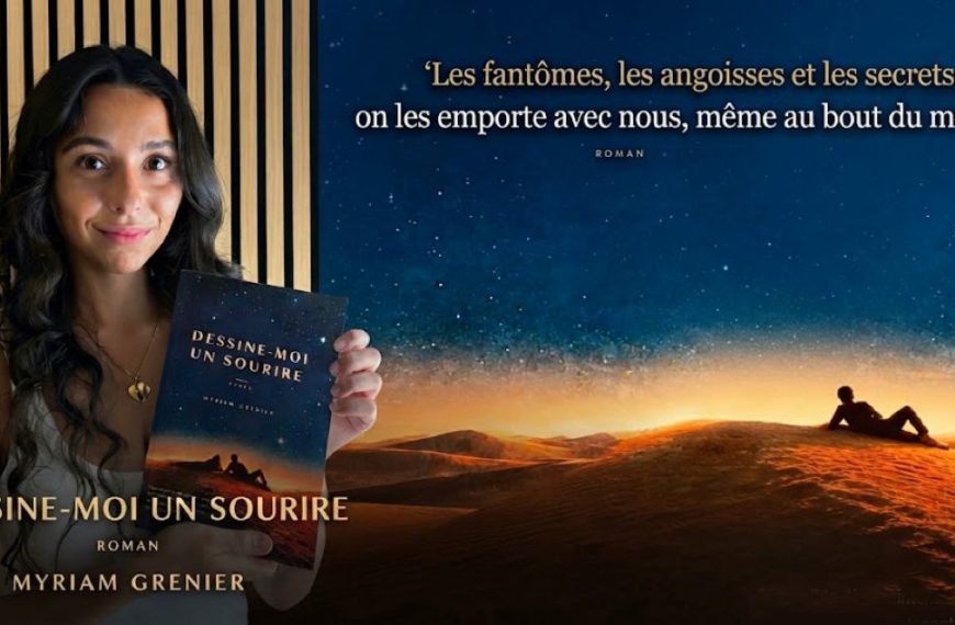 Myriam Grenier publie son premier roman, Dessine-moi un sourire.